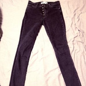 GAP button fly skinny jeans